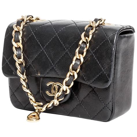 vintage chanel micro mini classic bag